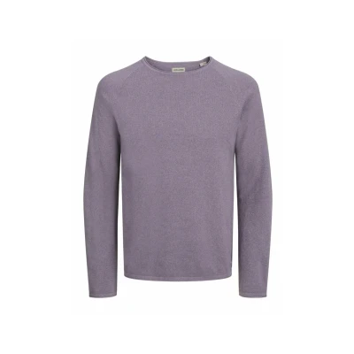 Afbeelding van Jack &amp; Jones Jjehill CREW NECK Trui, Heren, Maat: XS, Gray ridge