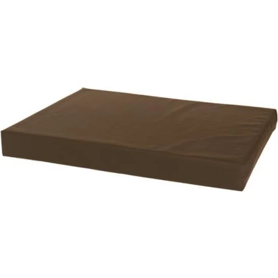 Afbeelding van Hondenmatras Leatherlook bruin 100x75x10 cm