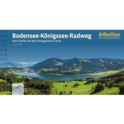 Afbeelding van Radtourenbücher Bodensee Königssee Radweg von Lindau ins Berchtesgadener Land