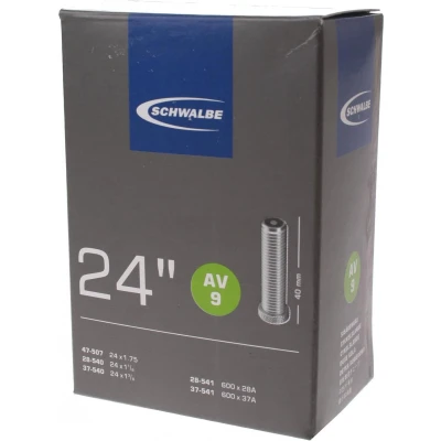 Afbeelding van Binnenband Schwalbe AV9 24&quot; 28/47 507/541 40mm ventiel