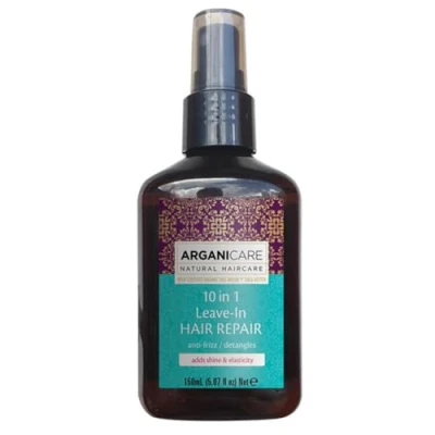 Afbeelding van Arganicare 10 In 1 Leave Hair Repair Argan &amp; Shea Butter 150 Ml
