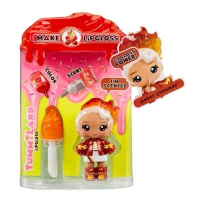 Afbeelding van MGA Entertainment Yummiland Lipgloss pop van serie 2 Cinnamon Spice (Amber Cinnamon)