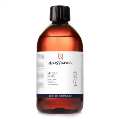 Afbeelding van Naissance Marokkaanse Arganolie (nr. 228) 500ml Puur en Natuurlijk, Veganistisch, hexaanvrij, geen GMO Verzorgingsolie Voor Gezicht, Huid, Haar, Baard Nagelriemen Voedend Hydraterend