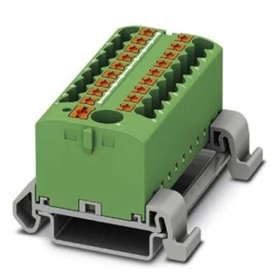 Afbeelding van Phoenix Contact 3273250 Verdeelblok 56 mm Spanveer Groen 8 stuk(s)