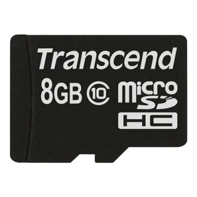 Image de Transcend Premium carte mémoire flash 8 Go microSDHC