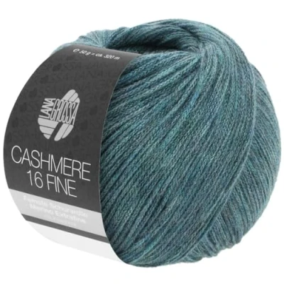 Afbeelding van LANA GROSSA Cashmere 16 Fine kettinggaren van kasjmier en merinowol, handbreigaren 80% scheerwol (merino extrafine), 10% polyamide, 50 gram breiwol