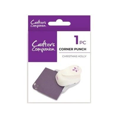 Afbeelding van Crafters Companion Xmas Corner Punch Christmas Holly