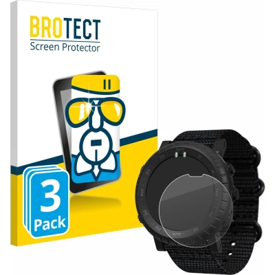 Afbeelding van BROTECT AirGlass kogelwerende glasfolie, Smartwatch beschermfolie, Transparant