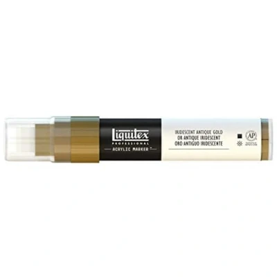 Afbeelding van Liquitex 00051 Marker, brede punt, 8 15 mm, antiek goud
