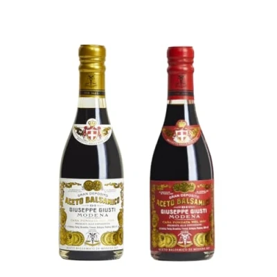 Afbeelding van Giusti Set met Aceto Balsamico de Modena IGP 2 Oro medailles 250 ml en 3 gouden
