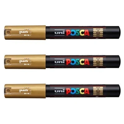 Afbeelding van Posca 3 stuks PC 1M Uni Ball markers (compleet assortiment van 22 kleuren beschikbaar)