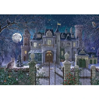 Afbeelding van Ravensburger puzzel 12000505 De kerstvilla 1000 stukjes voor volwassenen en kinderen vanaf 14 jaar, Kerstmis