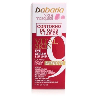 Afbeelding van Babaria 1004 20725 Contour Oog/lippen Vital Skin 15 ml