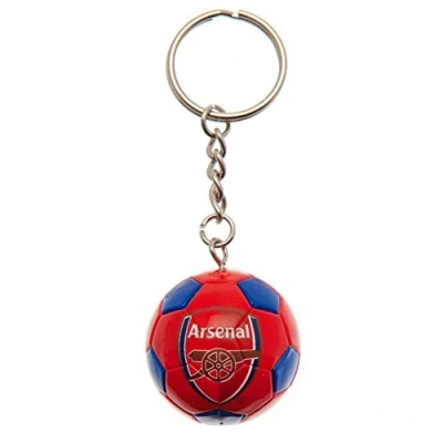 Afbeelding van Arsenal FC Football Keyring, rood, ca. 35 mm diameter, Rood
