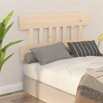 Afbeelding van Hoofdbord 123,5x3x81 cm massief grenenhout