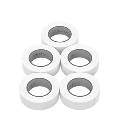 Afbeelding van AUPROTEC VDE 5 stuks pvc isolatietape, wit, 15 mm x 10 m, DIN EN 60454 3 1