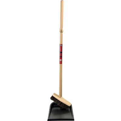 Afbeelding van Synx Tools stoffer en blik Classic Paardenhaar &amp; met lange stee d