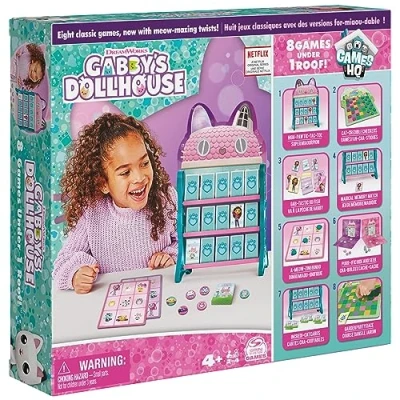 Afbeelding van Gabby&#039;s Dollhouse Spellenpakket met 8 Spellen 1 stuk