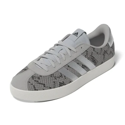 Afbeelding van adidas VL COURT 3.0 SHOES Damesschoenen, Grijs Two/Zilver Met./Off Wit, 39 1/3 EU