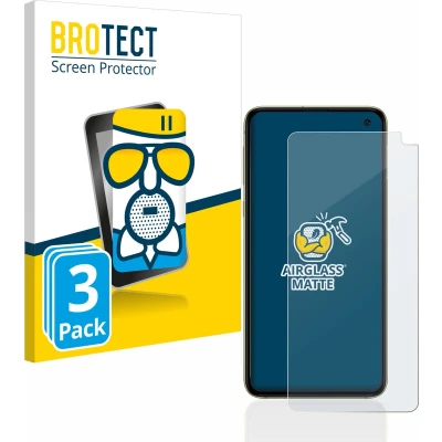 Afbeelding van BROTECT Screenprotector voor Samsung Galaxy S10e Folie Beschermfolie Beschermglas matte (3 Stuks)