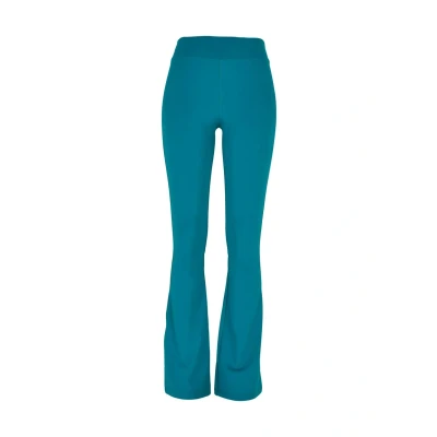 Afbeelding van Urban Classics HIGH Waist Flared Legging, Dames, Maat: XXL, Watergreen