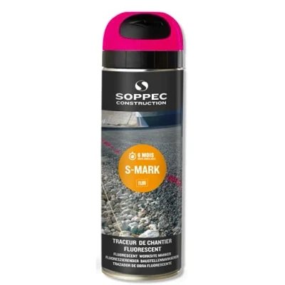 Afbeelding van Markeerverf Soppec S MARK cerise, spuitbus à 500 ml.