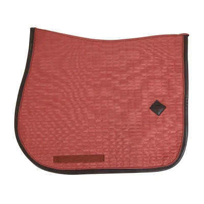 Image de Kentucky Tapis De Selle Saut Color Edition Leather Corale Full