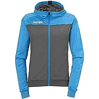 Afbeelding van Kempa Trainingsvest, Dames, Maat: Small, Anthra kempablau