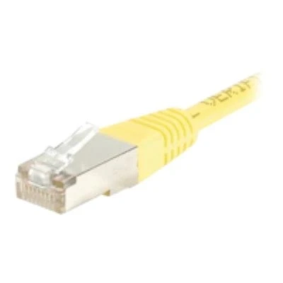 Image de Cordon patch RJ45 ftp CAT6 jaune 15m
