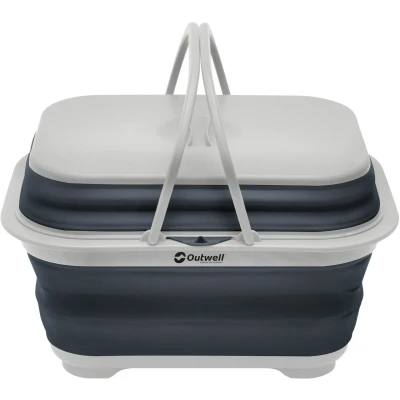 Afbeelding van Outwell Collaps Opvouwbare Afwasteil Met Handvat En Deksel Navy Night Blauw Afwasteilen