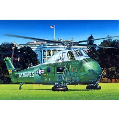 Afbeelding van 1:48 Trumpeter 02885 VH 34D &quot;Marine One&quot; Heli Plastic Modelbouwpakket