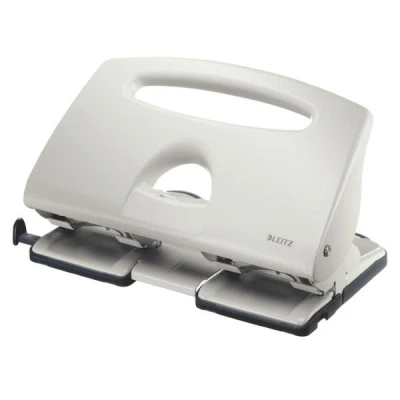 Image de Leitz 51320085 perforateur 4 trous capacité 40 feuilles gris 51320385