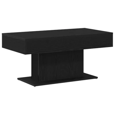 Afbeelding van vidaXL Salontafel Zwart eiken Hout 96,1 x 50 44,8 cm Duurzaam
