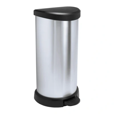 Afbeelding van Decobin pedaalemmer 40 liter Metal