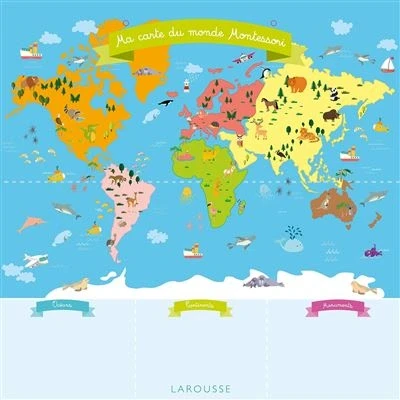 Image de Ma carte du Monde Montessori
