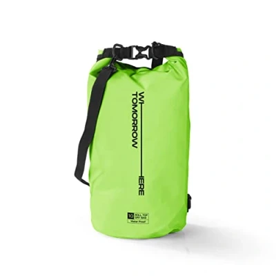 Afbeelding van Where Tomorrow PVC dry bag Style 02 10L groen