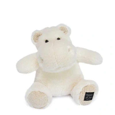 Image de Peluche Histoire d&#039;Ours Hippo Chic 25 cm Ivoire