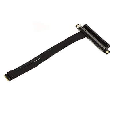 Afbeelding van KALEA INFORMATIQUE Riser Type Verlenging Adapter voor M2 PCIe NVMe M Key naar x16 Female Poort. Lengte 20cm