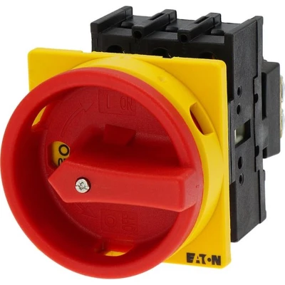 Afbeelding van Eaton P1 32/EA/SVB Nokkenschakelaar Uitschakelbaar 32 A 690 V 1 x 90 Geel, Rood stuk(s)