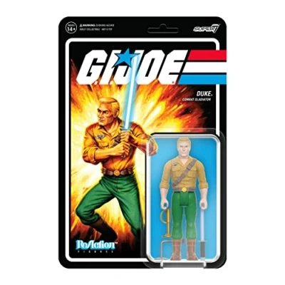 Afbeelding van SUPER7 G.I. Joe Reaction Figure Wave 5 Duke Combat Gladiator (RE GIJOW05 DUK 02)