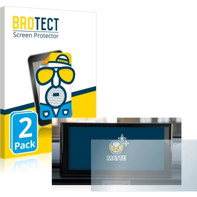 Afbeelding van BROTECT Screenprotector voor Audi Q5 2021 MMI Navigation Plus 10.1&quot; Folie Beschermfolie matte (2 Stuks)
