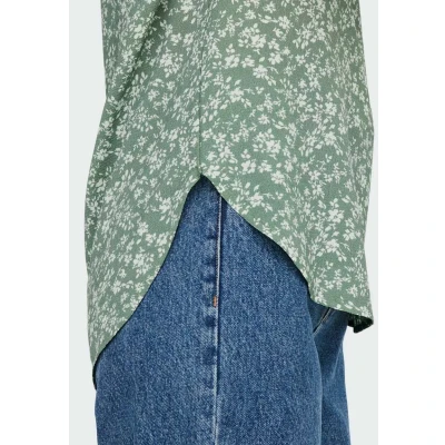 Afbeelding van ONLY AOP NOOS PTM Blouse, Dames, Maat: 34, Green white