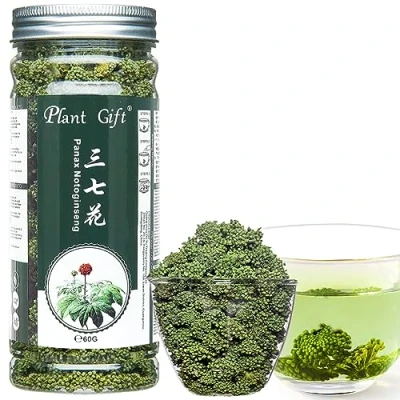 Afbeelding van Plant Gift Panax Notoginseng Flower, Sanchi Ginseng Tienchi Tea, Sanqi, Health Beauty Chinese Kruidenthee, 60 g
