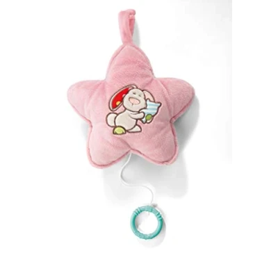 Afbeelding van Nici Muziekdoosje Rabbit Tilli Junior 21 X Cm Pluche Roze