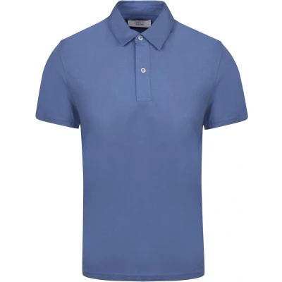 Afbeelding van King Essentials The James Poloshirt Royal Blauw maat M heren met Modern fit Pasvorm Katoen