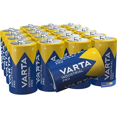 Afbeelding van VARTA 20 stuks D Mono LR20 alkaline batterijen Made in Germany
