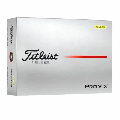 Afbeelding van Titleist Golfballen ProV1X Geel 2025