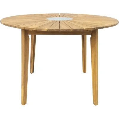 Afbeelding van Tuintafel Naturel Acaciahout 100x100x75 cm Bali SenS Line