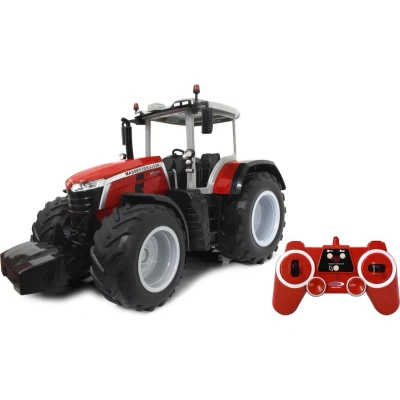 Afbeelding van Jamara RC Tractor Massey Furguson 8S.285 2,4Ghz 1:16 Bestuurbaar Miniatuurspeelgoed Rood Leeftijd: 6+ Kunststof 39 x 17,5 22,5 cm