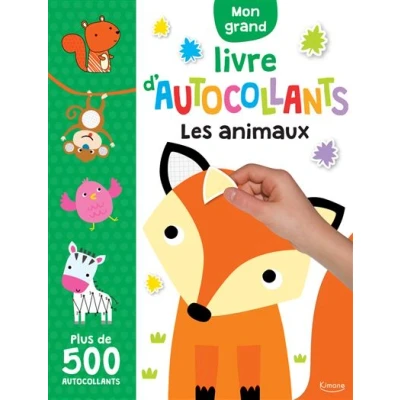 Image de Mon grand livre d&#039;autocollants Les animaux